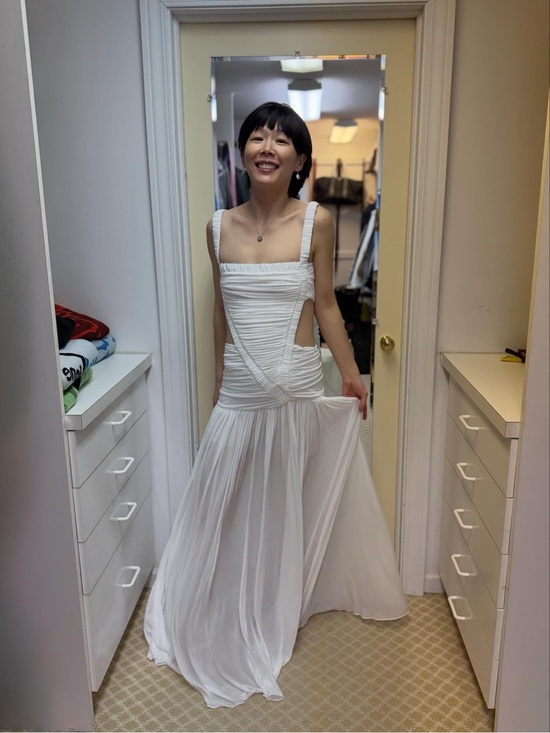 Christopher Esber Dresses & Skirts - NWOT Christopher Esber White Cutout Maxi Dress, Size US 6